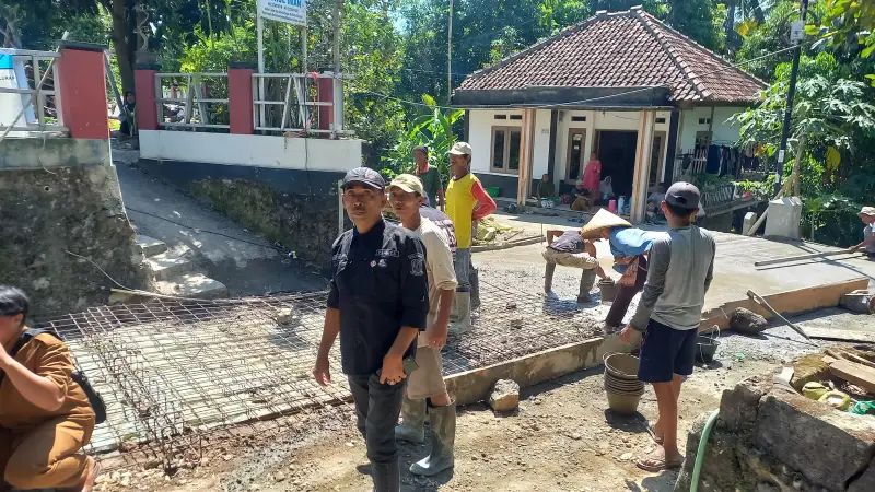 Pembangunan Deker Saluran Air Blok 1 Munjulnangka Tingkatkan Infrastruktur dan Pemberdayaan Warga
